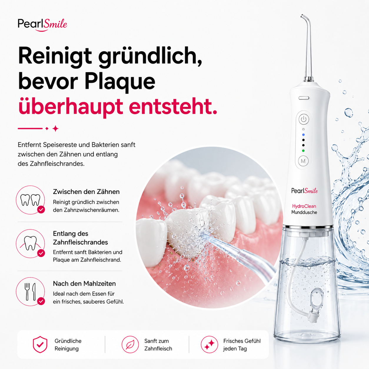 PearlSmile HydroClean Munddusche