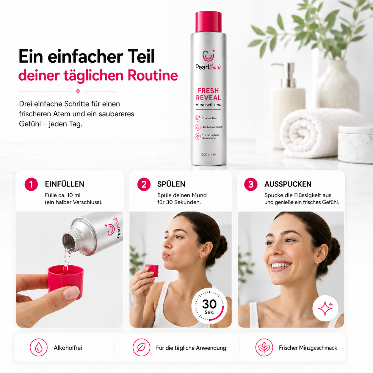 PearlSmile Komplett-Set